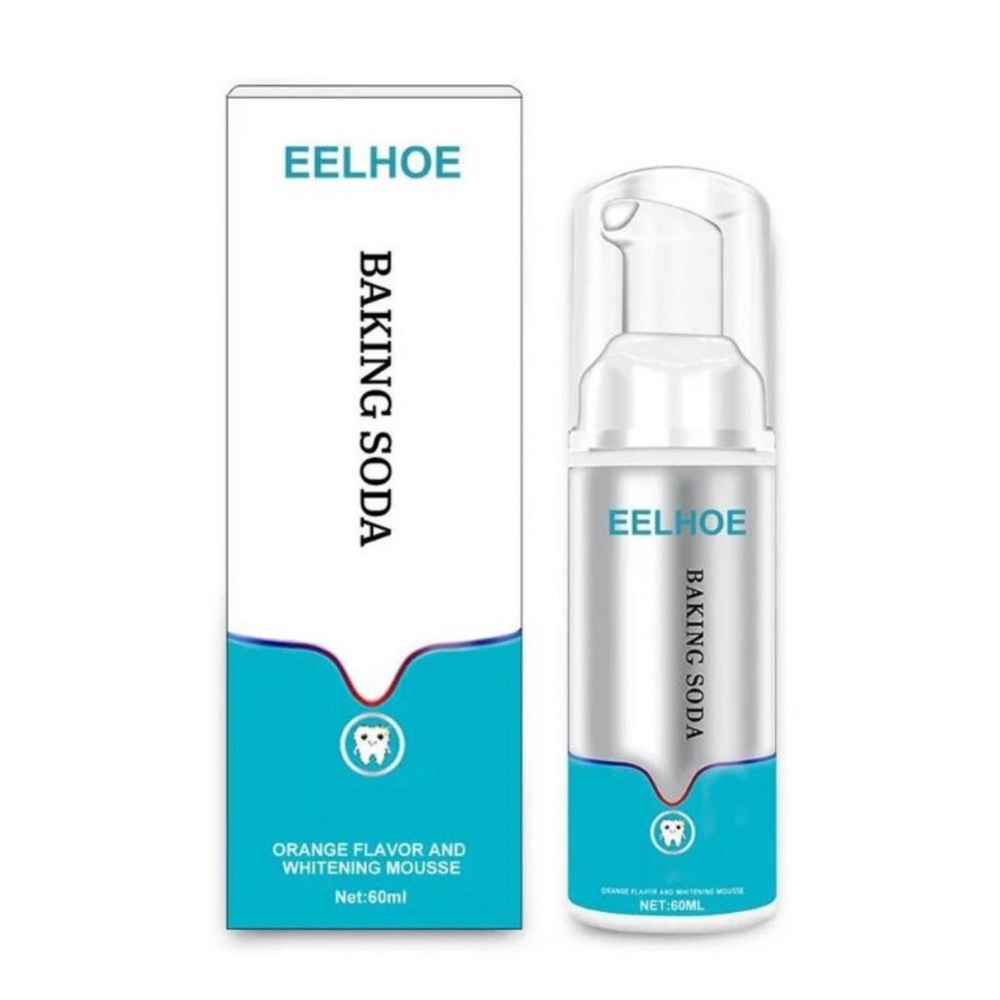Baking Soda Whitening Mousse - Blue and White